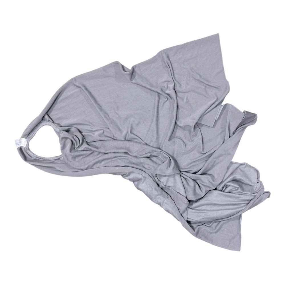Bay's Nursing Grey Jersey Knit Breastfeeding Cover Multi-Use Infinity Scarf